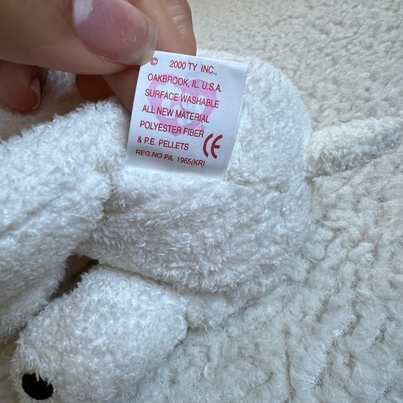 Ty Beanie Babies Aurora The Polar Bear - Picture 11 of 11
